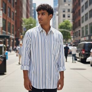Stylish Striped Casual Shirt for Men